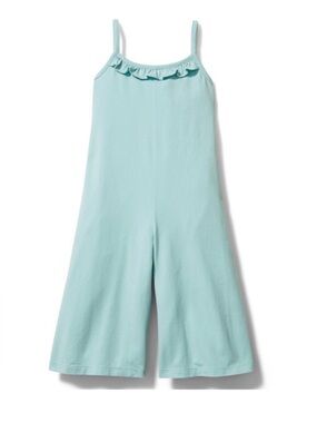 Janie and Jack Jersey Knit Wide Leg Sleeveless Romper, NWT, Size 16